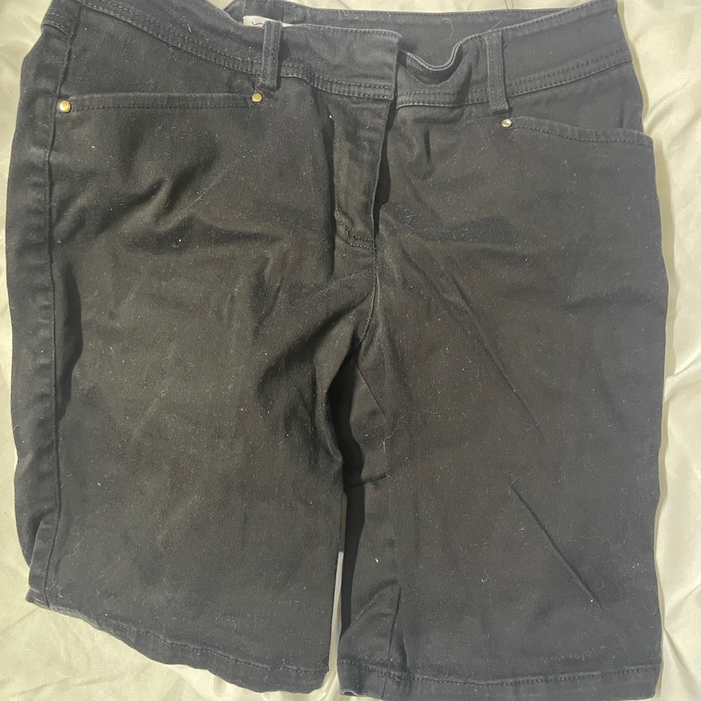 Cache Black Cargo Shorts Versatile Style